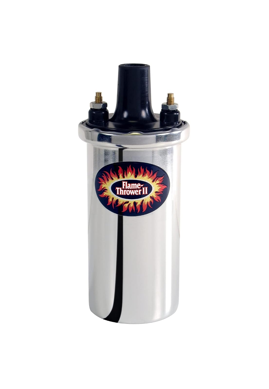 Pertronix 45001 - Bobina de encendido para lanzallamas II, 45.000 voltios, 0,6 ohmios, 12 voltios, cromo