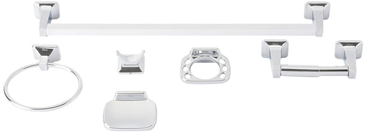 Dica 4500Z Juego de Accesorios 6 Piezas, Cromo