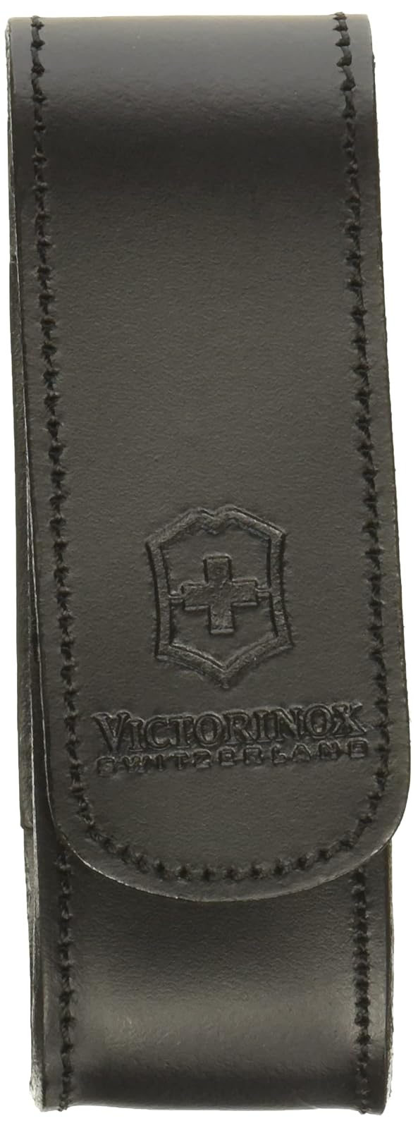 Victorinox Funda de Piel, 120 mm, Negra
