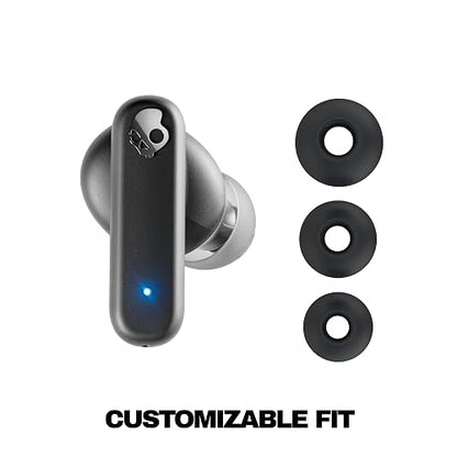 Skullcandy Smokin' Buds Auriculares In-Ear Inalámbricos, 20 h de Autonomía, 50 % de Plásticos Renovables, Micrófono, Compatibles con iPhone Android y Dispositivos Bluetooth, Verde
