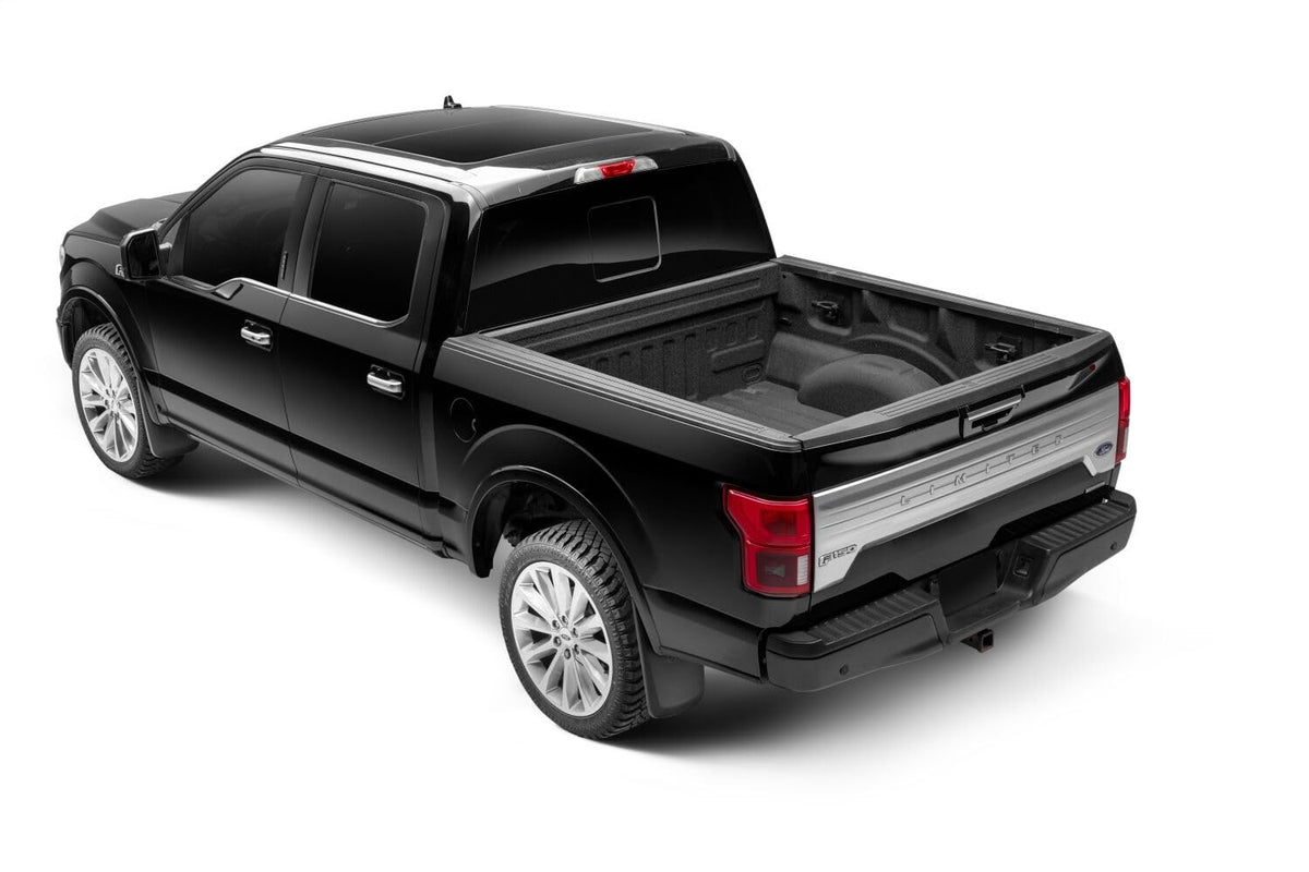 Husky Liners - Forro para Piso Delantero para SuperCrew/SuperCabo, 15 – 18 F150, Negro, Mud Guards - Combo