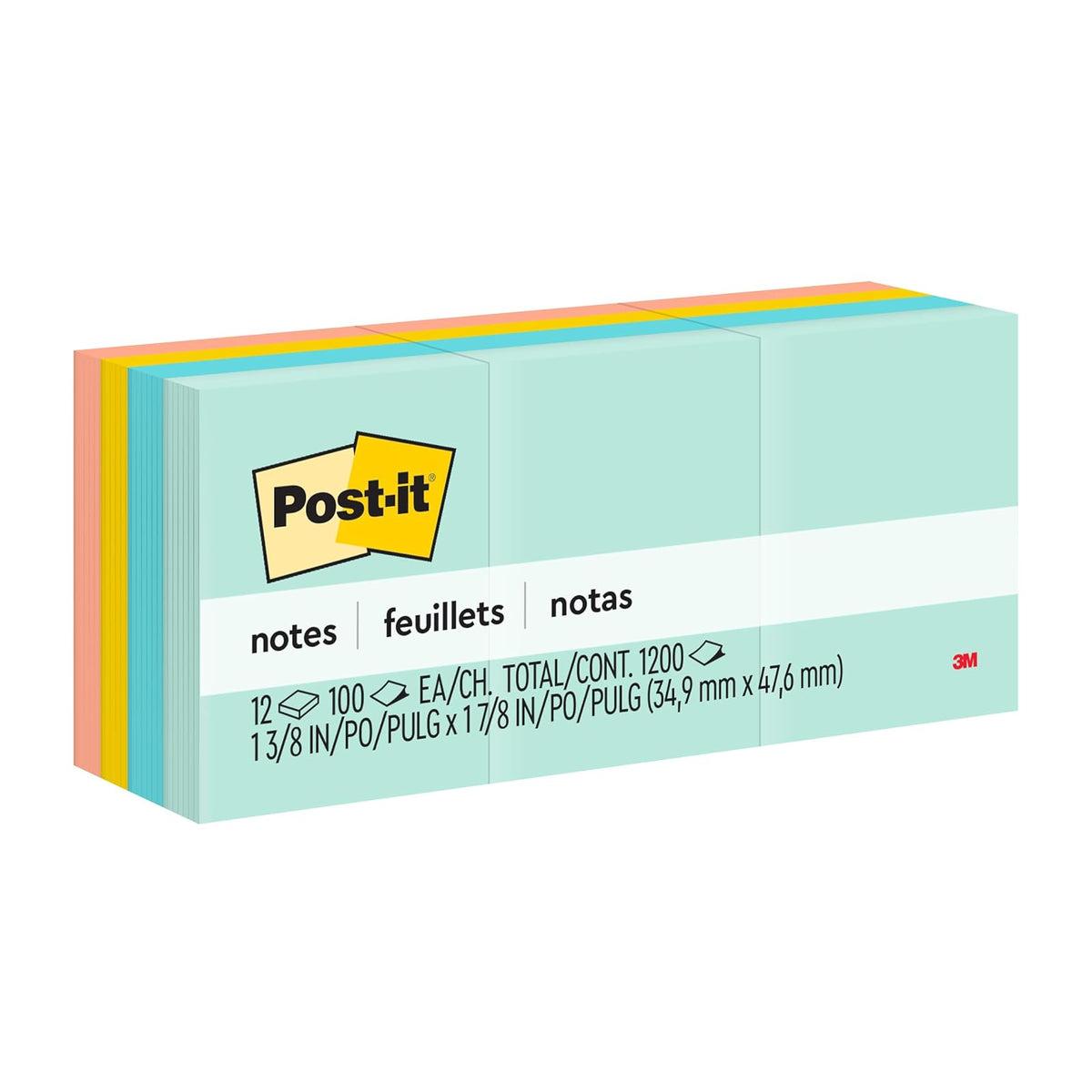 Post-it Notas Adhesivas Autoadheribles - 4.1 x 11.4 cm - Música