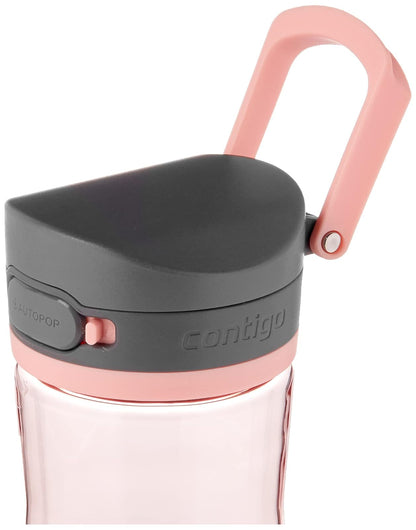 Contigo Jackson 2.0 Tritan - Botella de agua con tapa AUTOPOP de 24 onzas, paquete de 2