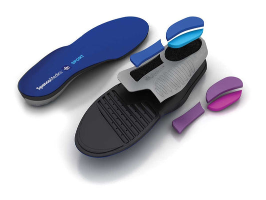 Spenco Medics - Plantilla deportiva de longitud completa, 12-13