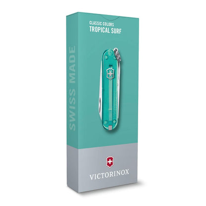 Victorinox Navaja Classic Colors, 7 Usos, Tropical Surf, 58 mm
