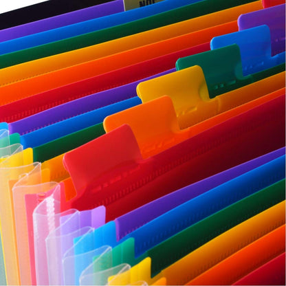 Wilson Jones Archivo Expandible hasta 40 cm, 24 Divisiones Multicolor