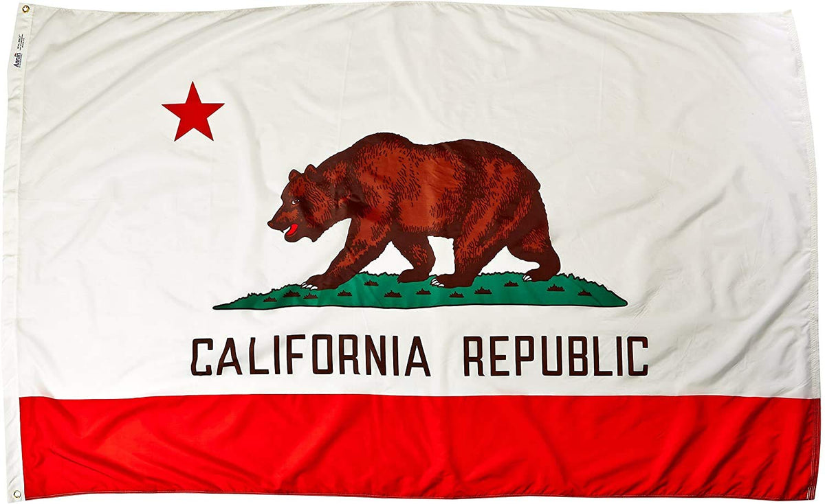 ANNIN FLAGMAKERS Bandera del Estado de California, Not_Applicable, 5x8'