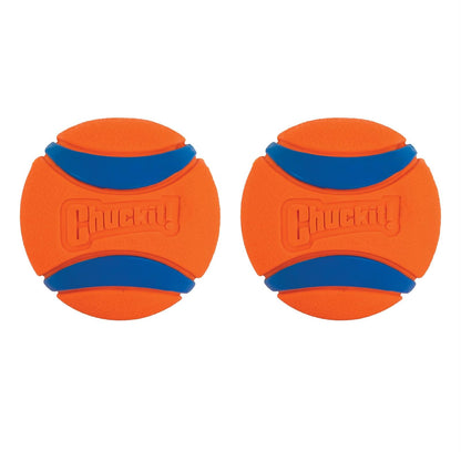 Chuckit! DO817020 Pelota Ultra, talla chica, 2 Piezas, Colores Surtidos