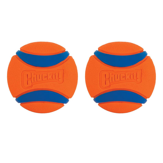 Chuckit! DO817020 Pelota Ultra, talla chica, 2 Piezas, Colores Surtidos