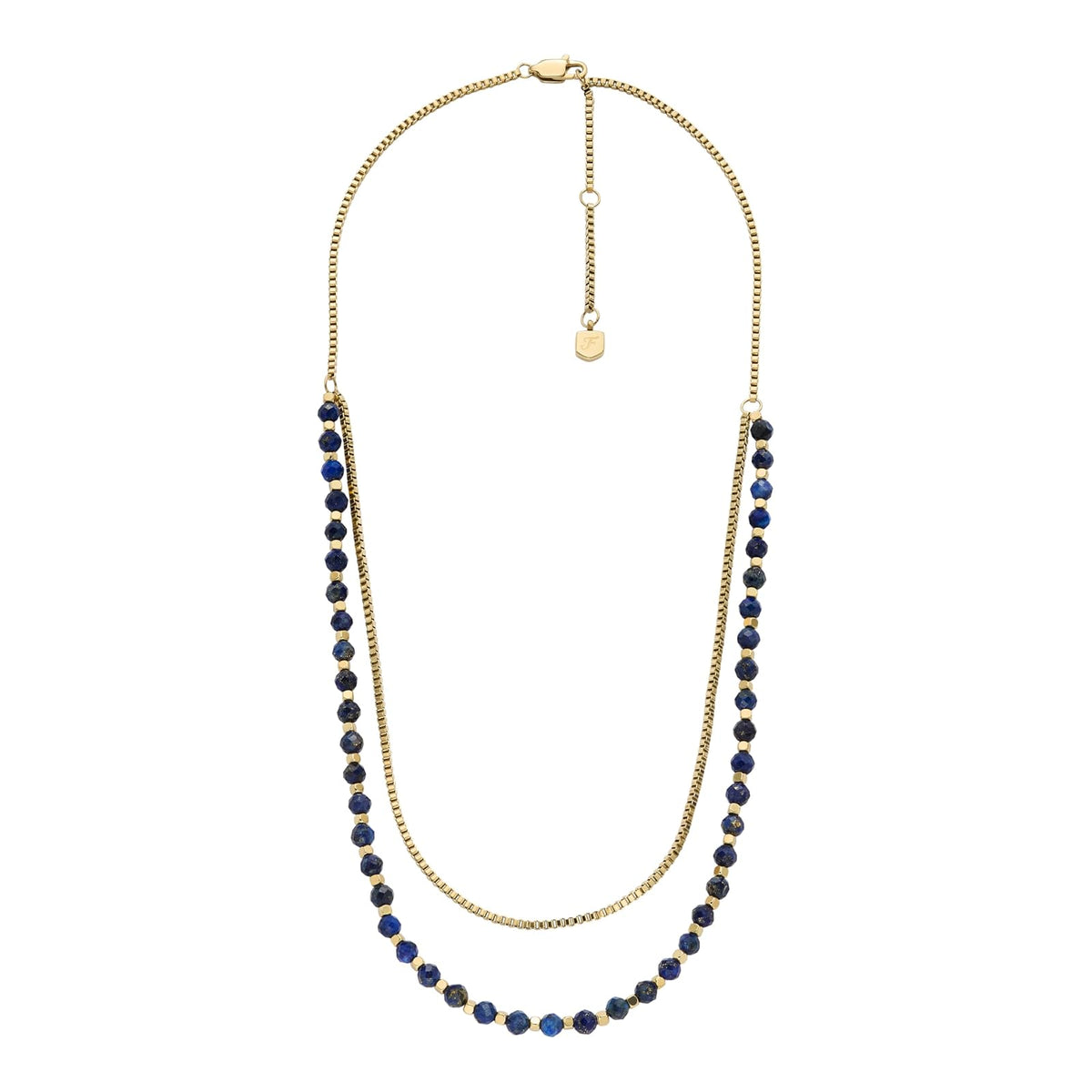 Fossil Collar ja7247710 all stacked up de acero inoxidable en color dorado para dama