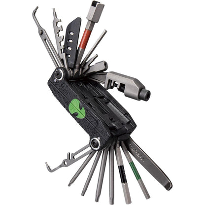 Topeak Alien X Multiherramienta Acero Cromo Vanadio 34 Funciones | bicicleta-multifunción-herramientas