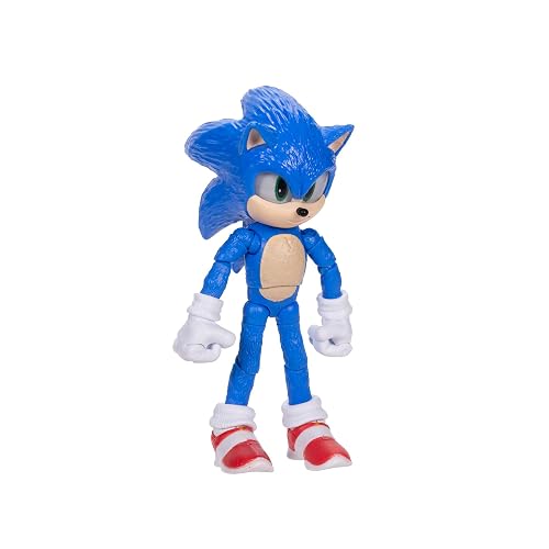 Figuras de acción de 13 cm de la película Sonic The Hedgehog 3: Sonic con Esmeralda, edición 3.
