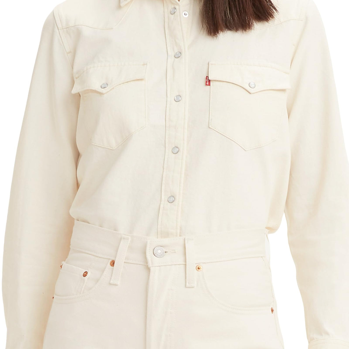 Levi'S Camisa de Mezclilla para Mujer