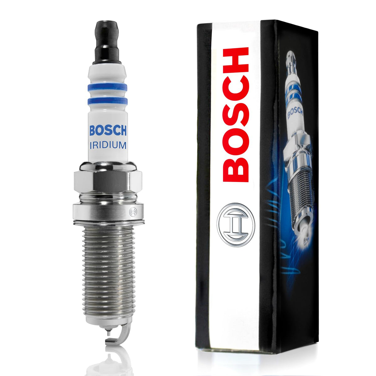 Bosch Bujía Doble de Iridio Double Iridium - Paquete de 1 - 9617