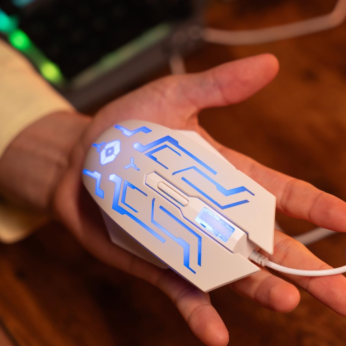 PERFECTCHOICE Mouse Gamer Alámbrico 3600 dpi Ajustable 6 Botones V-930587 Legacy VORTRED