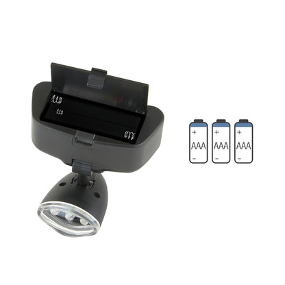 Carson Pro Series Magnivisor Deluxe Lupa con Luz LED Y 4 Lentes Diferentes (1,5X, 2X, 2,5X, 3X)- Negro (CP-60)