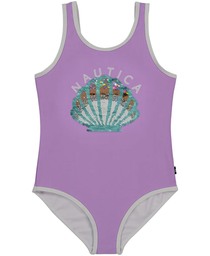Nautica - Traje de baño Tankini para niñas