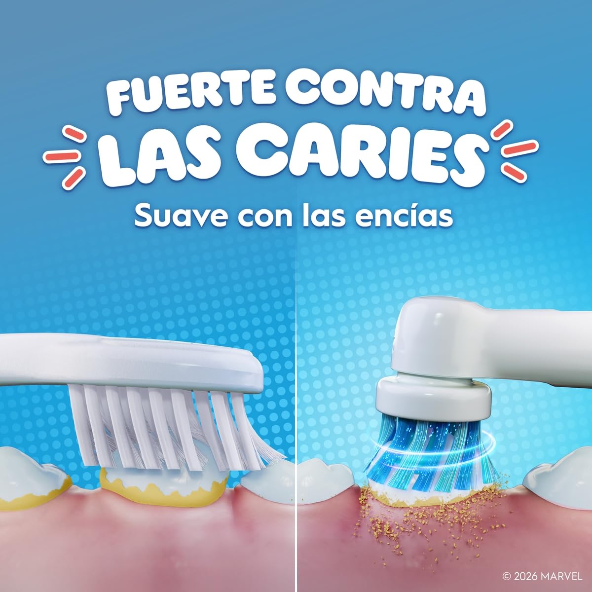 Oral-B Spiderman Cepillo de Dientes Eléctrico para Niños (+3)