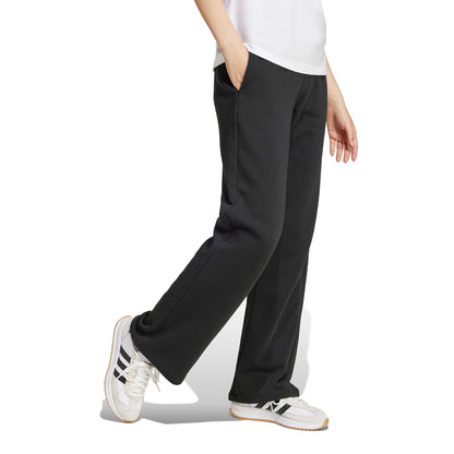 adidas Pantalones deportivos de forro polar con logotipo pequeño para mujer
