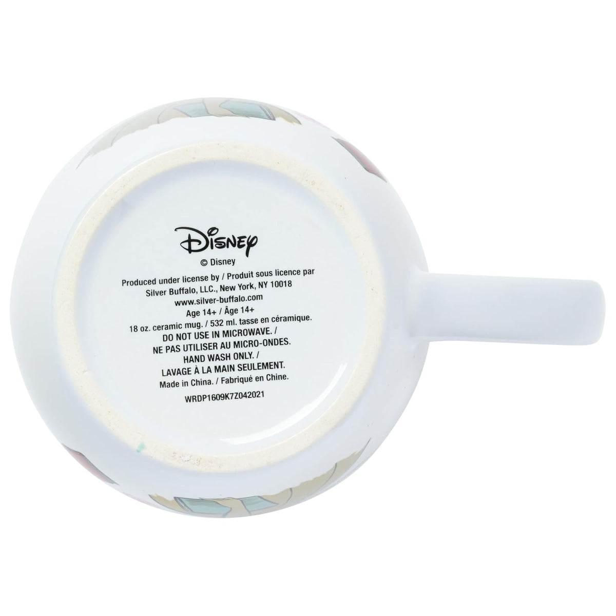 Silver Buffalo Princesa Disney La Bella y la Bestia Bella Lo siento, estoy completamente reservado Taza de cerámica, 18 onzas