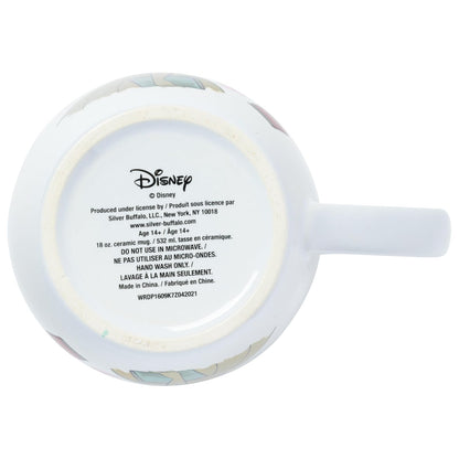 Silver Buffalo Princesa Disney La Bella y la Bestia Bella Lo siento, estoy completamente reservado Taza de cerámica, 18 onzas