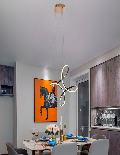 LÁMPARA TIPO CANDIL COLGANTE - LUXICA LIGHTING - Lampara Elegante y Moderna con Luz colgante LED - Lámparas innovadoras …