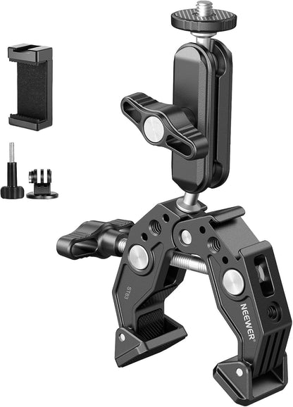 Neewer Super Clamp con Brazo Mágico para Cámara - con Brazo Mágico