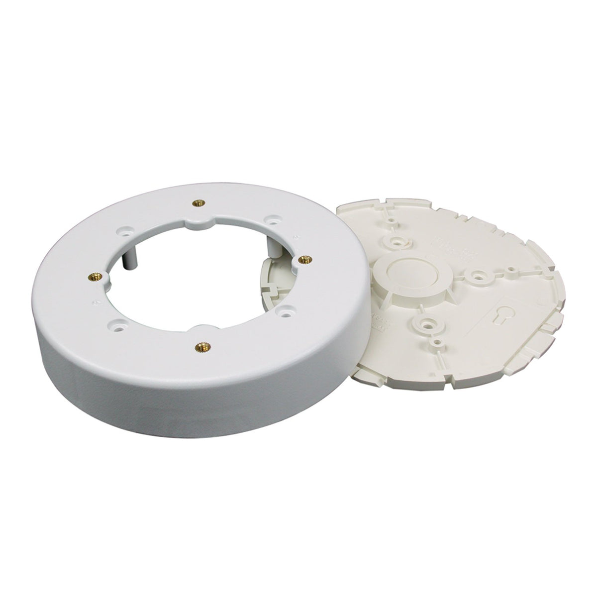 Legrand - Wireould Circular Box, On-Wall Circular Box to use as Wireould Caja Eléctrica, tomacorriente circular Blanco Wireould Round Box, 1 Pack, NMW4
