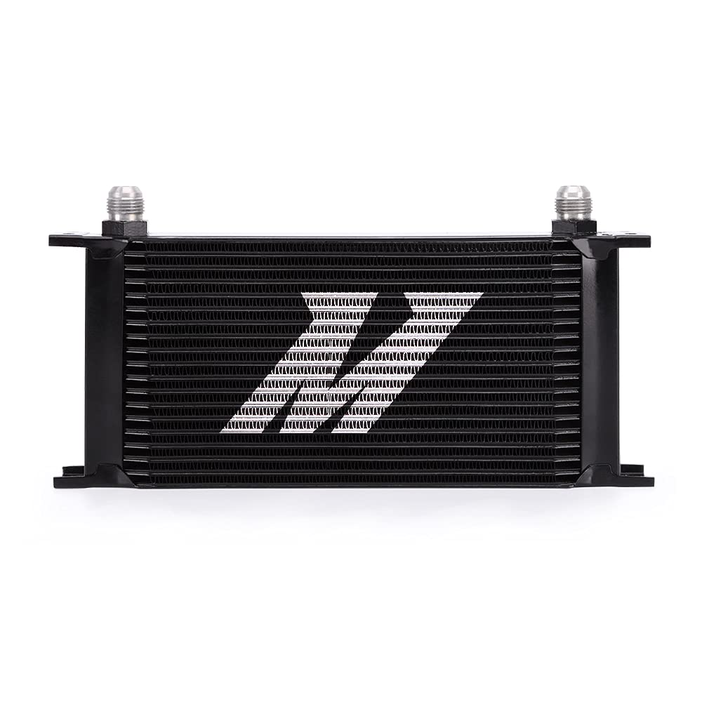 Mishimoto MMOC-19BK Enfriador de aceite universal de 19 filas, negro