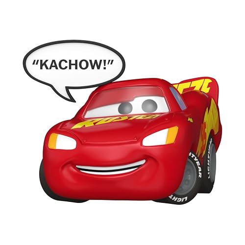Funko Pop! Sayings: Cars - Lighting Lightning Mcqueen - Pixar Collection | Collectable Vinyl Figure, Gift Idea, Official Merchandise, Toys for Kids & Adults, Movies Fans