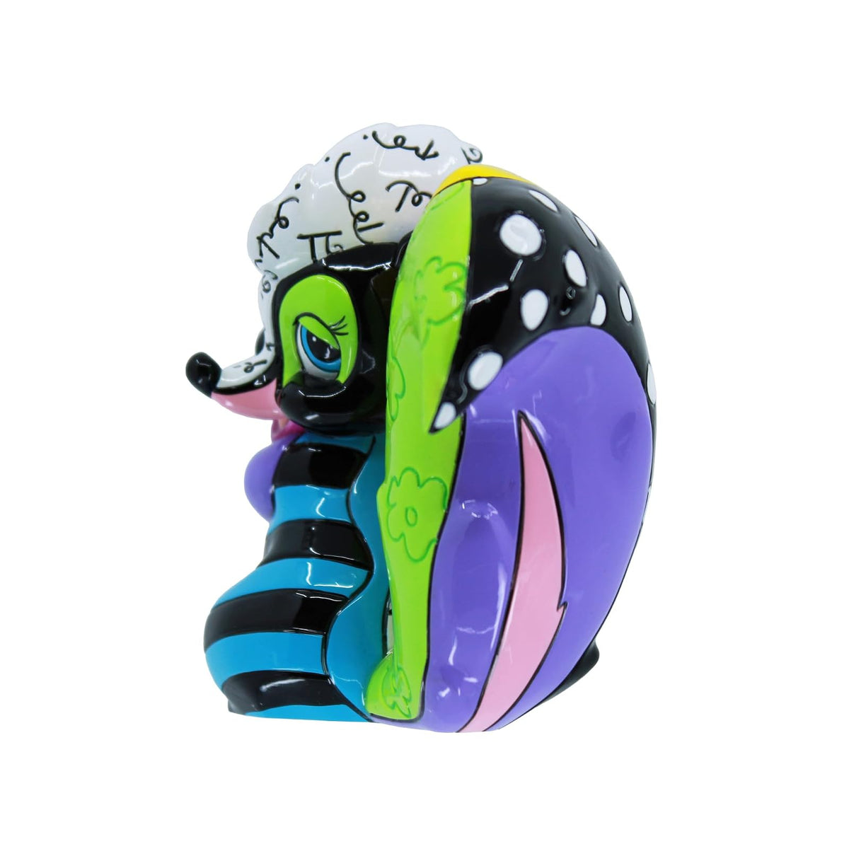 Enesco Disney Britto Bambi Flower Coy Pose - Figura en Miniatura, 3 Pulgadas, Multicolor