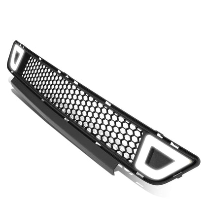 DNA Motoring Rejilla de Parachoques Delantero Inferior Plástico Reforzado LED DRL para Ford Mustang 2015-2017