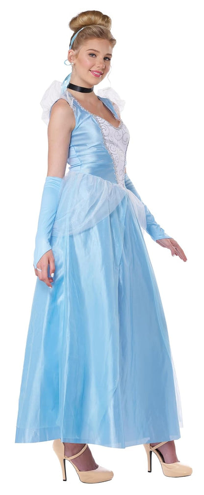 California Costumes Cenicienta clásica Disfraz de tamaño adulto mujeres