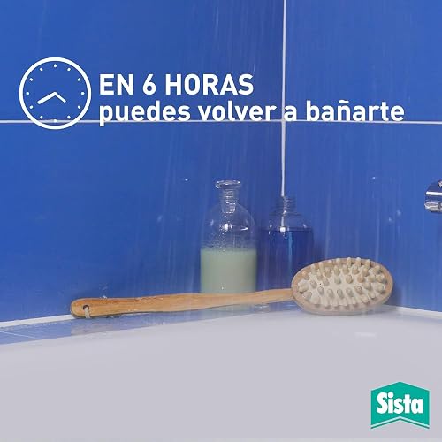 Sista RE-NEW, sellador de juntas para cocina y baño, silicona blanca para renovación de juntas, silicona para baños resistente al agua, renovador antihongos, 1x80ml