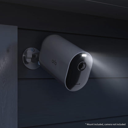 Arlo - Batería y Carcasa extendidas - Accesorio Certificado 2.5X duración de la batería, Funciona Pro 5S 2K, Pro 4, Pro 3, Floodlight, Ultra 2 y Ultra cámaras, Color Blanco -