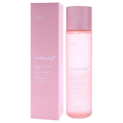 Triple Collagen Toner by Medicube for Women - 4.73 oz Toner