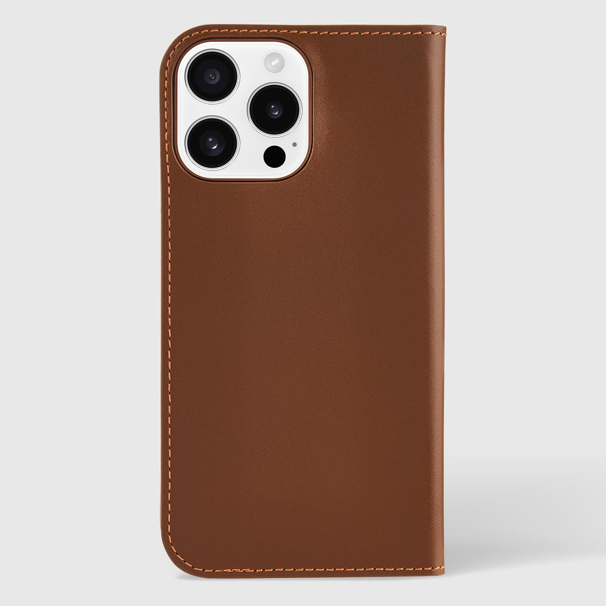 Coach Funda tarjetera de Cuero para iPhone 16 Pro MAX - Hazelnut