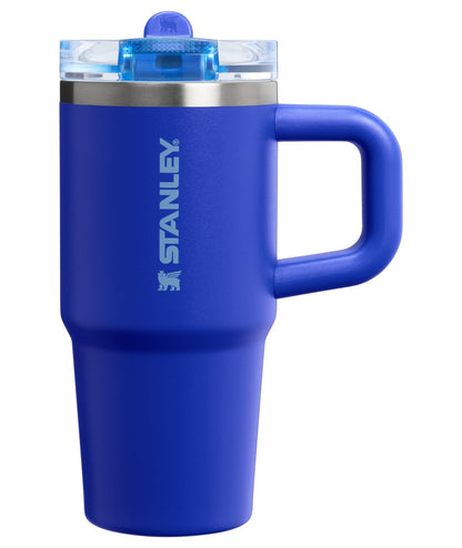 Stanley Quencher ProTour Vaso Térmico con Popote Abatible, Acero Inoxidable - 14 Ounces - Cobalto