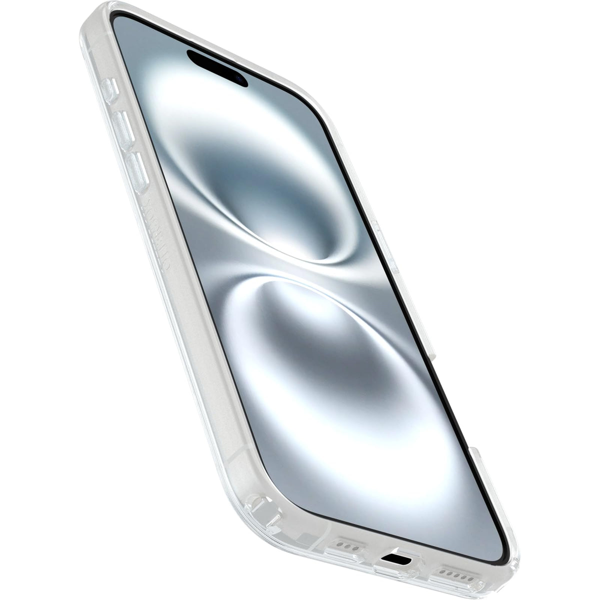 OtterBox - Funda Transparente para iPhone 16 Plus Symmetry Series, Transparente (se envía en Bolsa de plástico, Ideal para Clientes de Negocios)