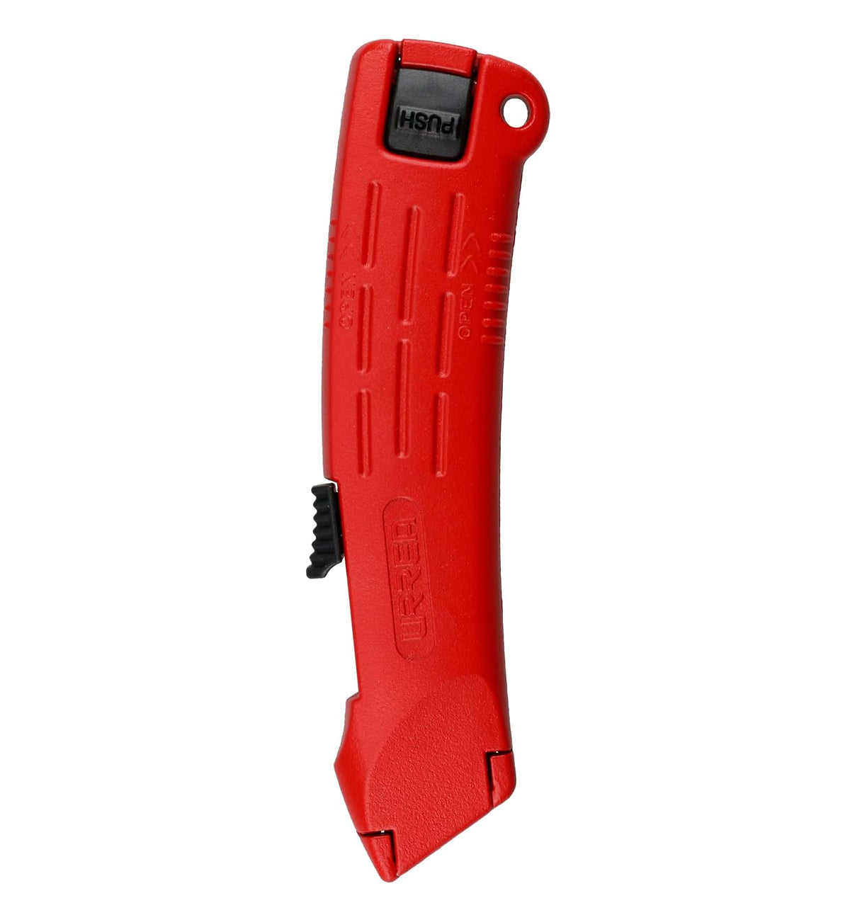 Urrea 689AR Navaja utilitaria retráctil automática de seguridad de 6-3/4", cuerpo de zamac