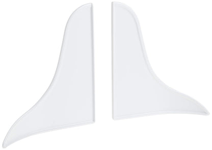 Prime-Line M 6086 - Protector contra salpicaduras para tina, 9 pulgadas x 10-0.75 pulgadas, plástico, blanco