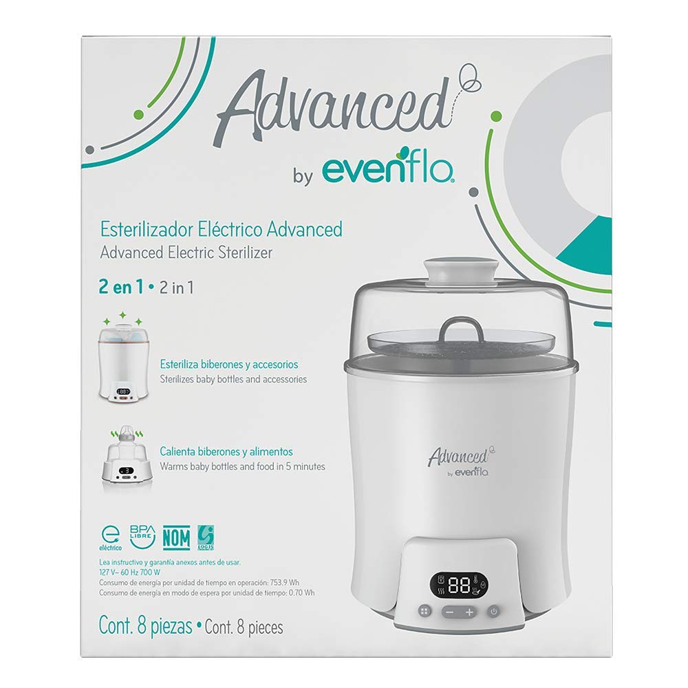 Evenflo Advanced Esterilizador 2en1 para Biberones