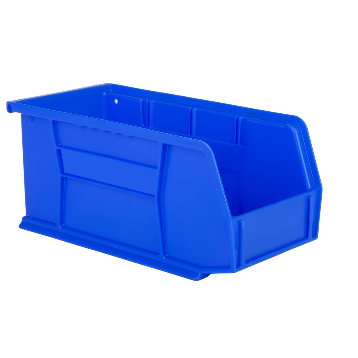 Hudson Exchange - Contenedor apilable de plástico de 11 x 5 x 5 pulgadas (azul, 1 unidad)