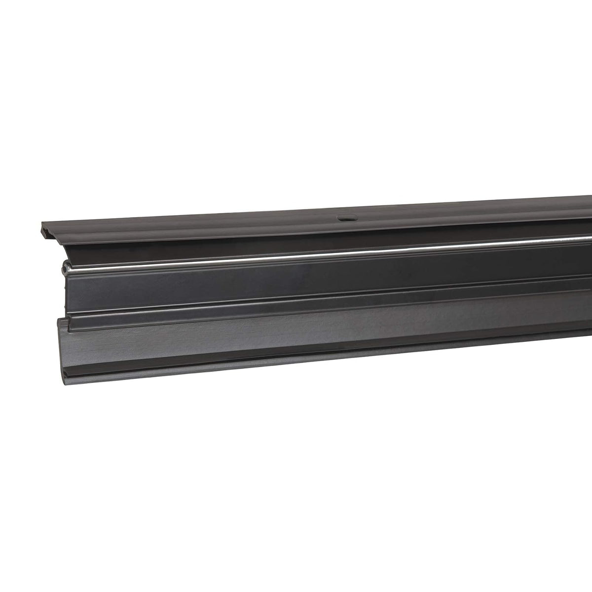 Hermex Guardapolvo Automático para Puerta, Perfil de Aluminio - 100 cm - Negro