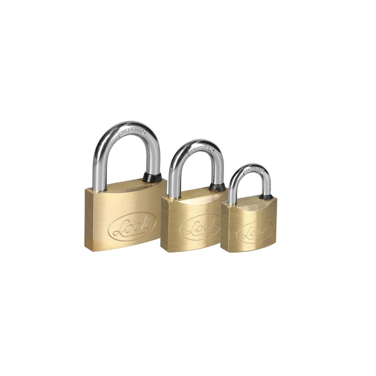 Lock L20S60QB Candado para Cortina de Latón Llave de Puntos, 60 mm