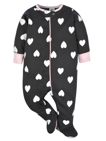 Gerber Paquete de 4 Pijamas Sleep 'N Play para bebés