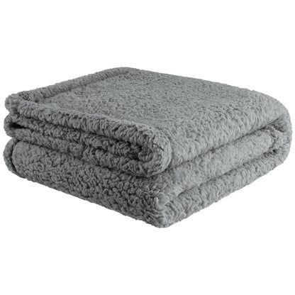 furrybaby - Manta Suave de Alta Calidad para Perros medianos y pequeños, Cachorros, Gatos, Lavable de Forro Polar Sherpa de 32 x 40 Pulgadas, Manta para Mascotas, Muebles de Cama, sofá, protección