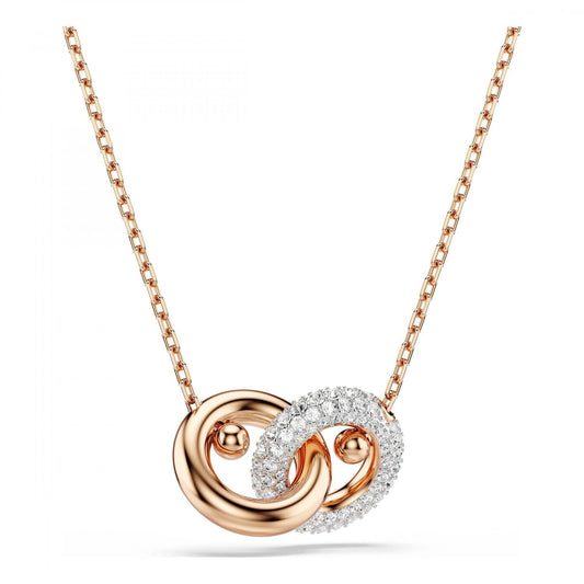 Swarovski Dextera 5738200 - Colgante redondo, color blanco