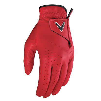 Callaway Golf Guante Opti-Color para Golf - Cardenal - M - Para hombres - Para mano izquierda.
