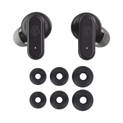 Skullcandy Dime EVO Auriculares In-Ear Inalámbricos, 36 h de Autonomía, Micrófono, Compatibles con iPhone Android y Dispositivos Bluetooth, Negro